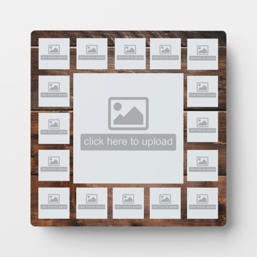 17 Aangepast fotohout Fotoplaat (Voorkant)