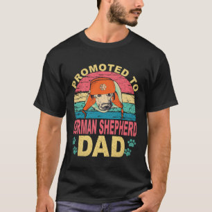 17 Bevorderd tot Duitse Herders Vader Duitse Herde T-shirt