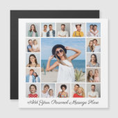 17 Collage Photo Ajouter Votre Carte Magnétique De (Devant / Derrière)