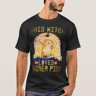 17 Deze Heks Houdt van Cavia's Halloween T-shirt