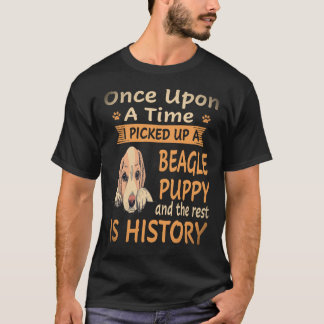 17 Eens Op Een Tijd -  Beagle Pup Beagle T-shirt