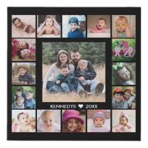 17 Familie Foto Collage Creëer Your Own Black