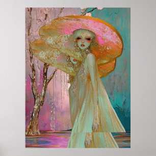 *~* 17 FD2 Nouveau Fantasy ETHERISCH Droomachtig Poster