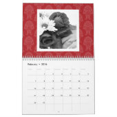 17 Fotocollage en Damaspatronen Kalender (Feb 2016)