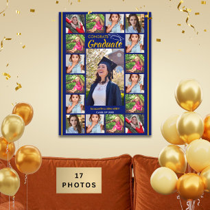 17 Fotosjabloon voor collage Gefeliciteerd afgestu Foto Afdruk
