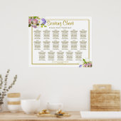 17 Grafiek Floral Pastel Poster (Keuken)