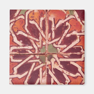 17:Isnik Tile, 16e eeuw Magneet