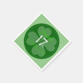 17 maart: viering van St. Patty's Day Servetten (Hoek)