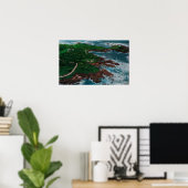 17 miljoen rijden op het Monterey-schiereiland Poster (Thuiskantoor)