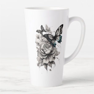 17 oz Grote Latte Mok - Vlindertransformatie