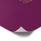 17 Tableau Cassis Mariage en or violet (Coin)