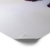 17 Tableau Élégant Plum Purple Rose Tableau de siè (Coin)