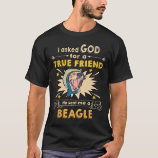 17 Vroeg God - Ware Vriend - Een Beagle T-shirt