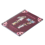 17e anniversaire Photo Collage rose Fleur Livre d' (Côté gauche)