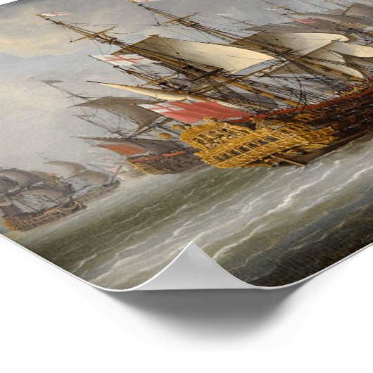 17e eeuw, Royal Navy Poster (Hoek)