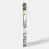 17e-eeuwse antieke wereldkaart, Frederick De Wit Case-Mate iPhone Case (Achterkant / Links)