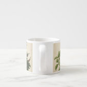  17e-eeuwse bloemengeschiedenis espresso kop (Achterkant)