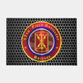 17e veldartillerijbrigade "Thunderbolt" Deurmat (Voorkant)