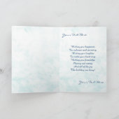 17e verjaardag genummerde wenskaarten kaart (Binnen)