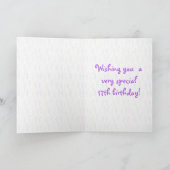 17e verjaardag meisje kaart (Binnen)