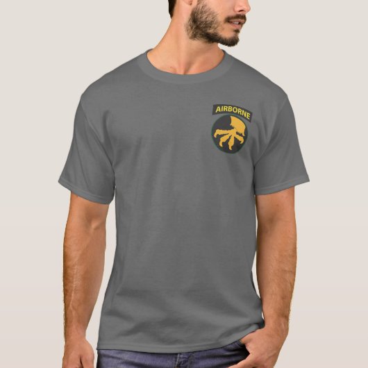 17ème T-shirts de Division Aéroportée (Devant)