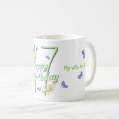 17ème Tasse de danse de papillon d'anniversaire (Devant droit)