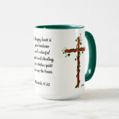 17h22 de proverbes - tasse de 15 onces (Devant droit)