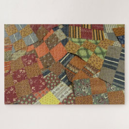 1800 Antiek 'Fabric Quilt'-blokken Legpuzzel