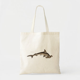  1800 Hammerhead Shark Old Hammer Head Tote Bag