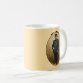 1800 San Francisco Keizer Norton met Zwaard URM Koffiemok (Voorkant rechts)