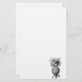 1800s Illustratie anananassen Briefpapier (Voorkant / Achterkant)