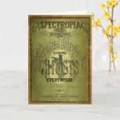 1800s Spectropia - een Studie van Spoken Kaart (Gele Bloem)