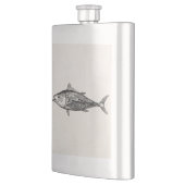  1800s Tunny Fish Specialized Gevist Heupfles (Links)