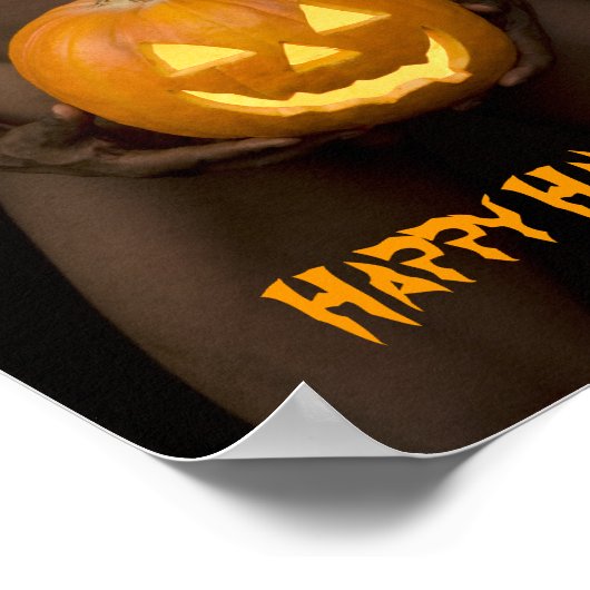 18027 Happy Halloween Poster (Hoek)