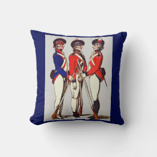 1803 London Volunteers print Kussen