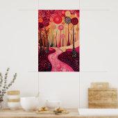 1808 Cosmic Surrealist Dreamscape Poster (Keuken)