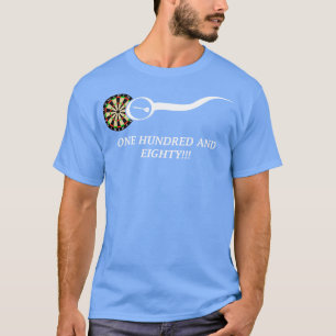 180 darts toekomst papa geschenken t-shirt
