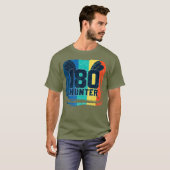 180 Hunter Darting and Darts  Funny Dart T-shirt (Voorkant volledig)