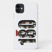 180 in 3D: de ultieme dartsdimensie Case-Mate iPhone Case (Achterkant)