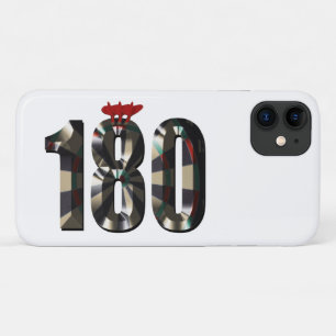 180 in 3D: de ultieme dartsdimensie iPhone 11 Hoesje