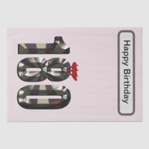 180 in 3D: de ultieme dartsdimensie Tissuepapier