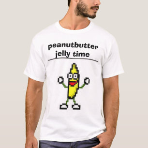 180px-Bannana1b, kwal-tijd pindakaas T-shirt