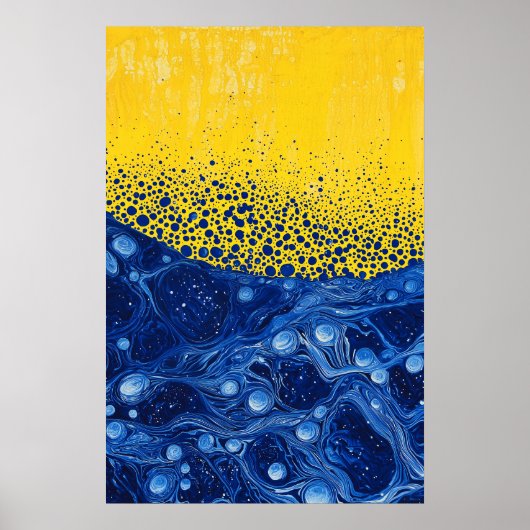 1812 Cosmic Surrealist Dreamscape Poster (Voorkant)