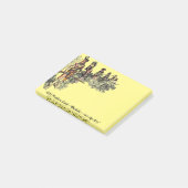 "1812 Mvskoke Warriors" Post-it® Notes (Schuin)