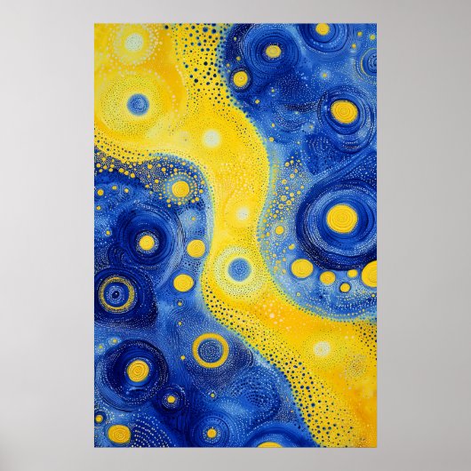 1817 Cosmic Surrealist Dreamscape Poster (Voorkant)