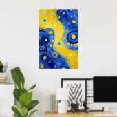 1817 Cosmic Surrealist Dreamscape Poster (Thuiskantoor)