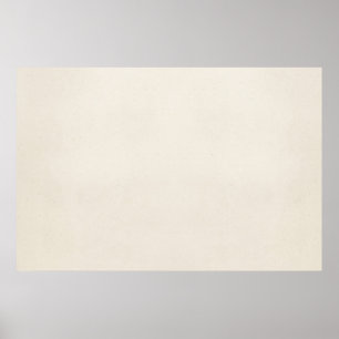  1817 Sjabloon perkamentpapier blanco Poster