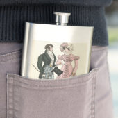 1823 Antiek bruiloft Man Vrouw Mode Flacon (Voorbeeld)