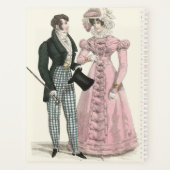 1823 Antique Homme Mariage Femme Mode (Dos)