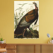 1825 Wilde Turkije Canvas Afdruk (Insitu (Woonkamer))